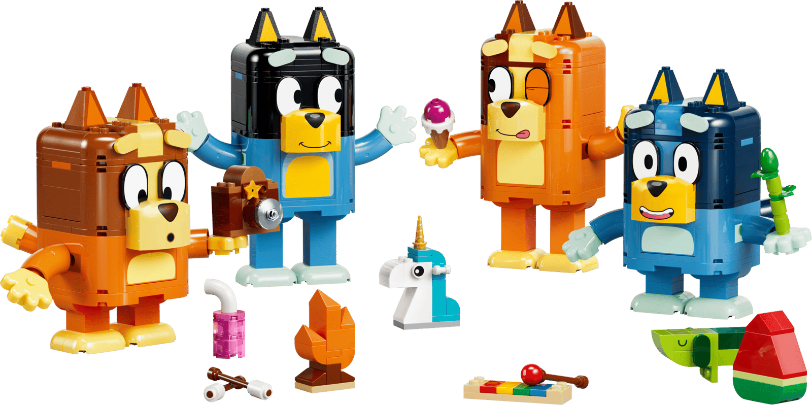 Brick-Built Bluey Family (11217)